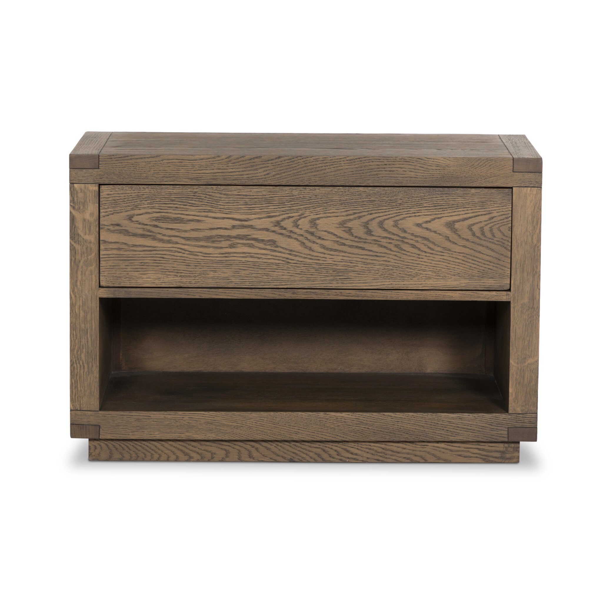 Warby Nightstand - Worn Oak Veneer - Image 2