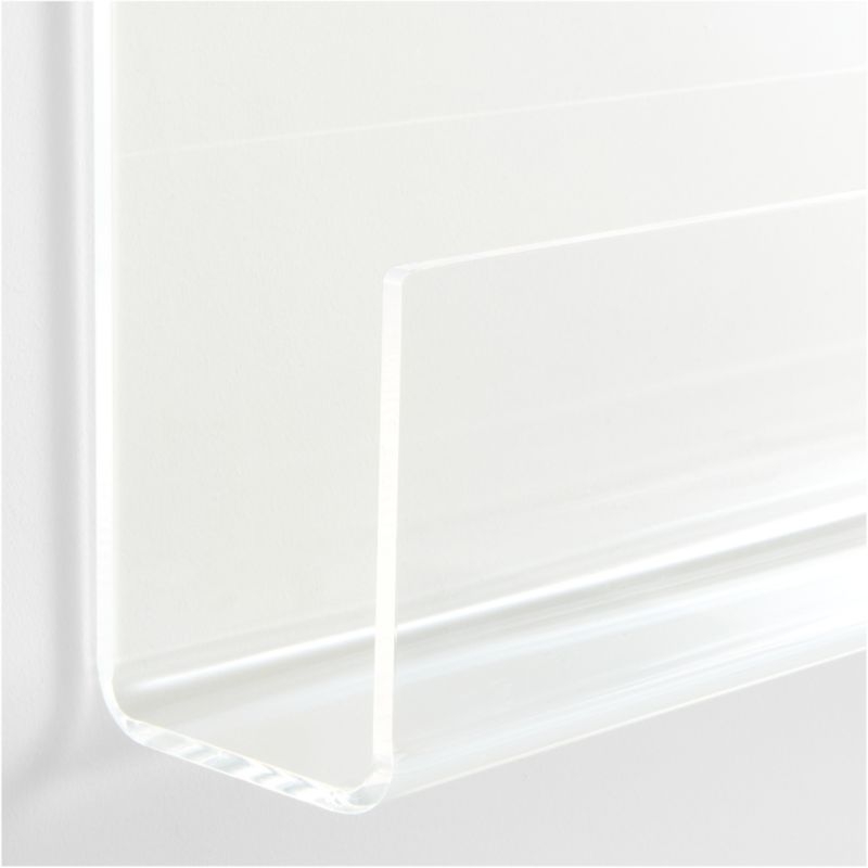 Now You See It Clear Acrylic Large Book Ledge - Image 4