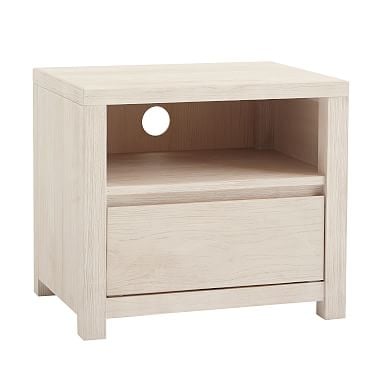 Costa Nightstand, Weathered White, In-Home - Image 0