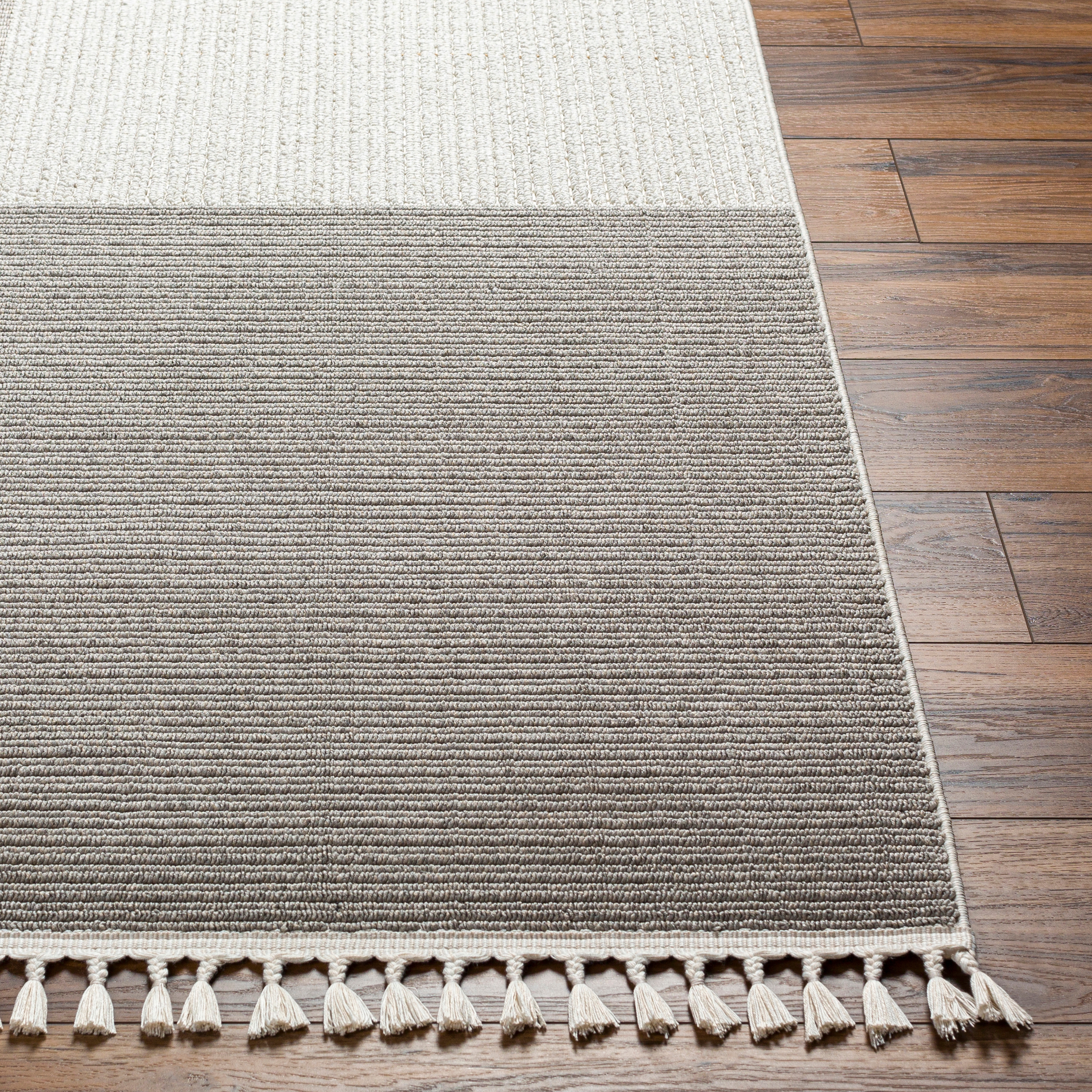 Finland Beige Indoor 9'2" x 12' Machine Woven Rug - Image 2
