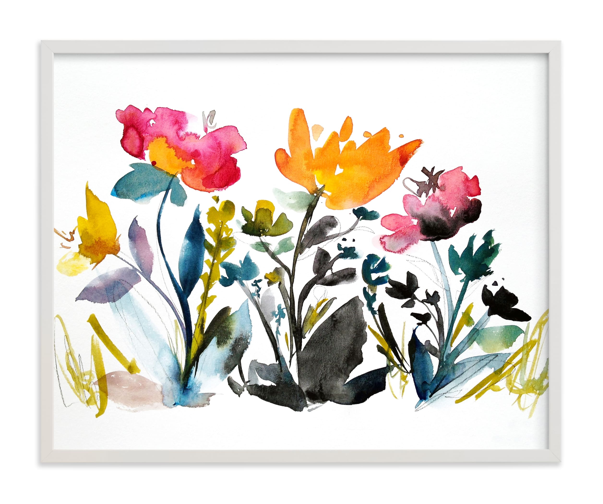 Island Wildflowers No.2 Limited Edition Fine Art Print 1 - Image 0