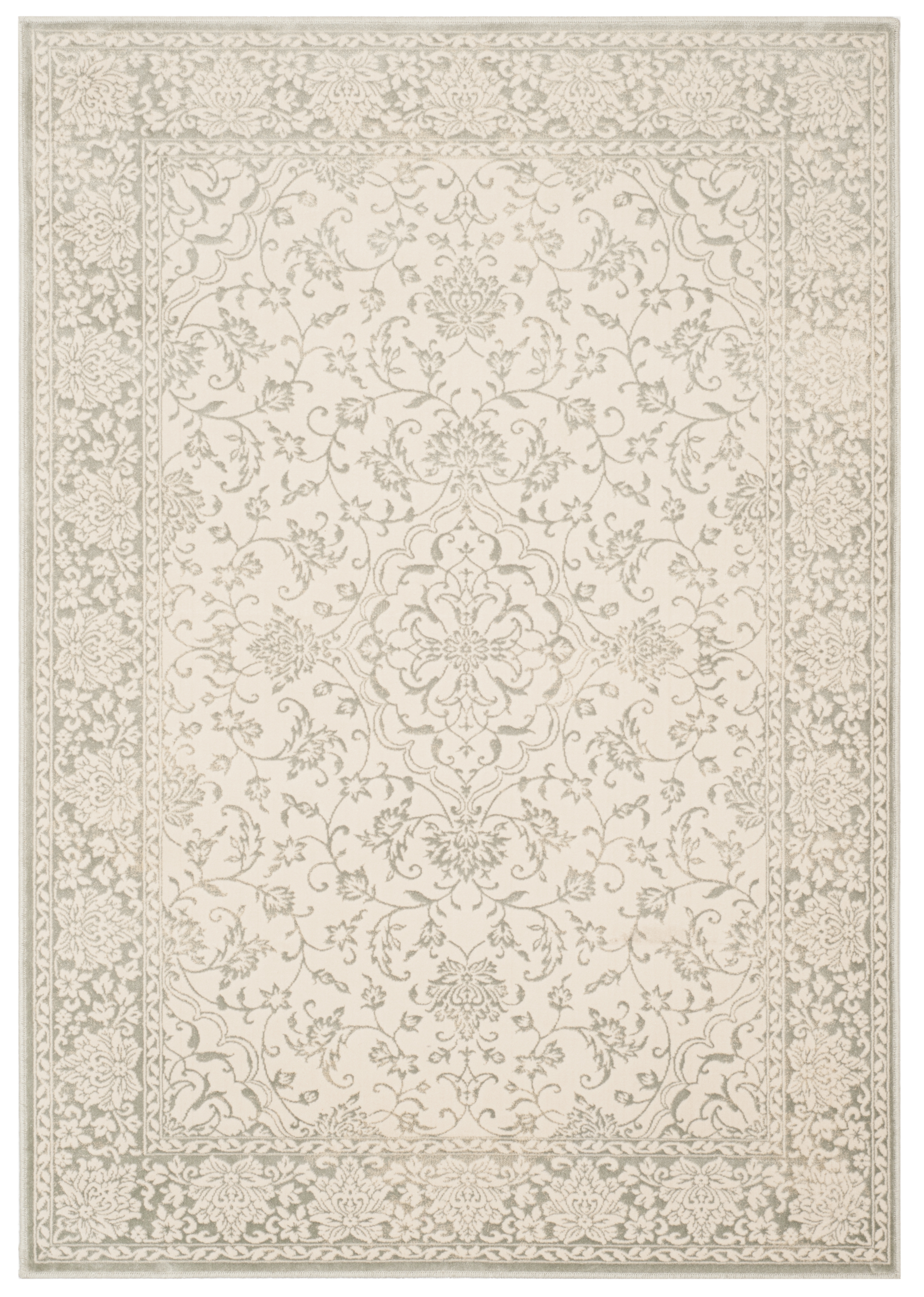 Arlo Home Woven Area Rug, NBL659-7680, Light Blue/Ivory,  4' X 5' 7" - Image 0