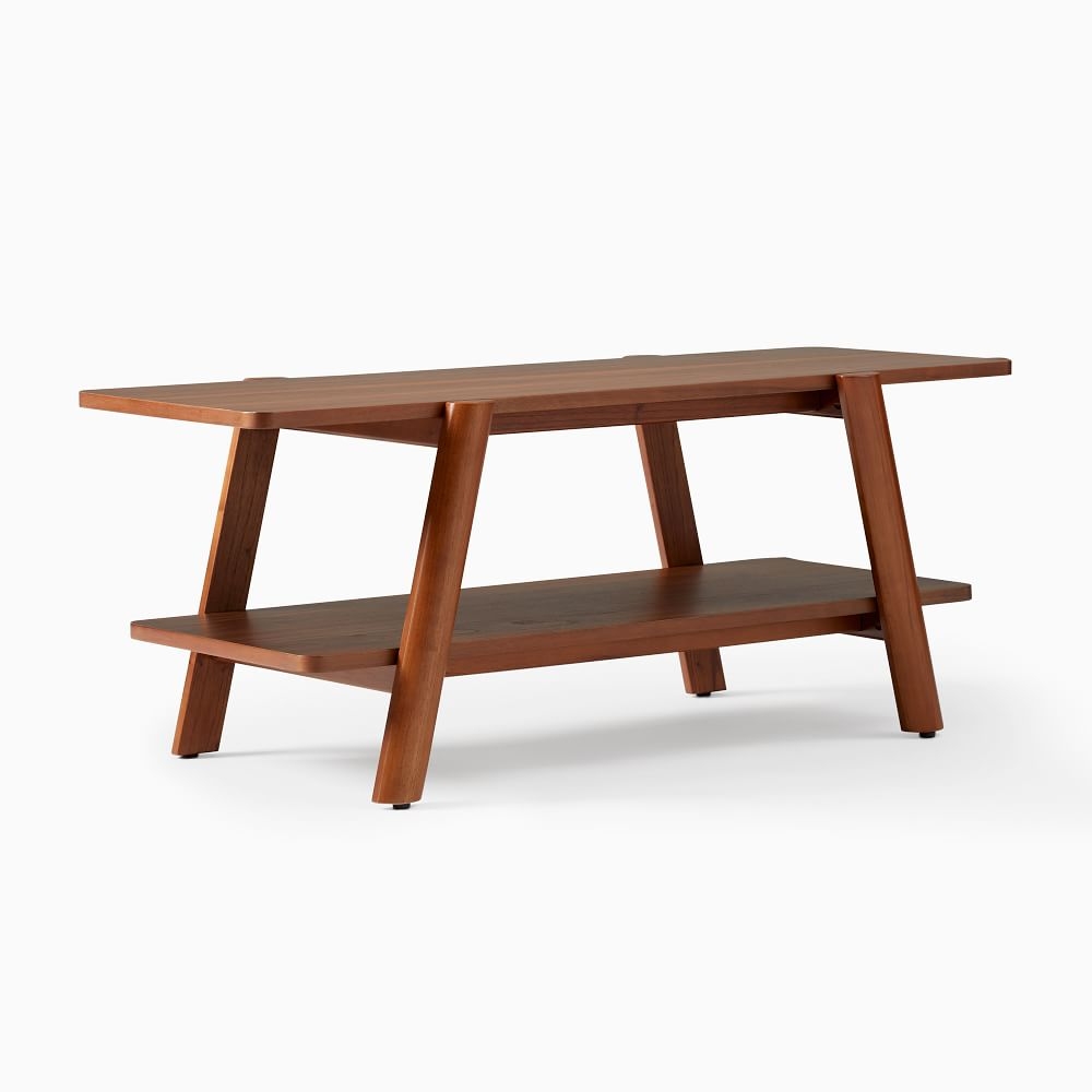 Calgary 44" Coffee Table, Cool Walnut - Image 0