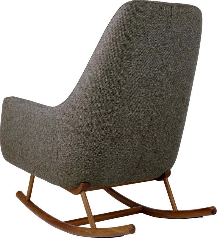 Saic Quantam Charcoal Grey Rocking Chair - Image 6
