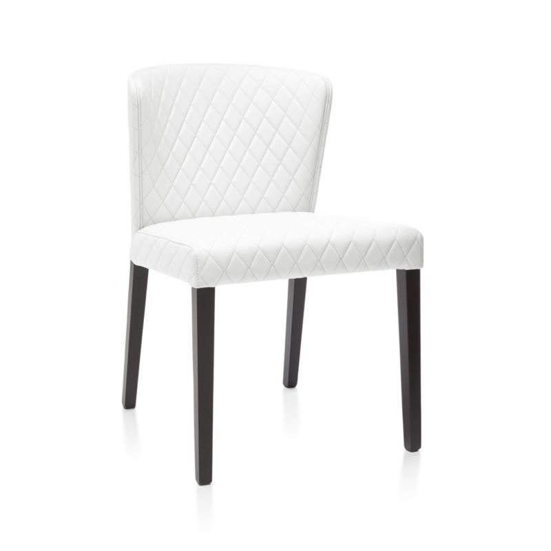 Curran Quilted Oyster Dining Chair - Image 7