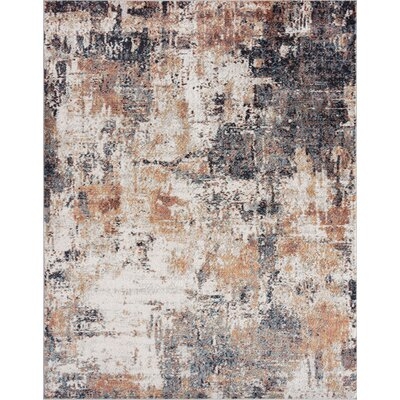Leffingwell Gray/Brown/Cream Area Rug - Image 0