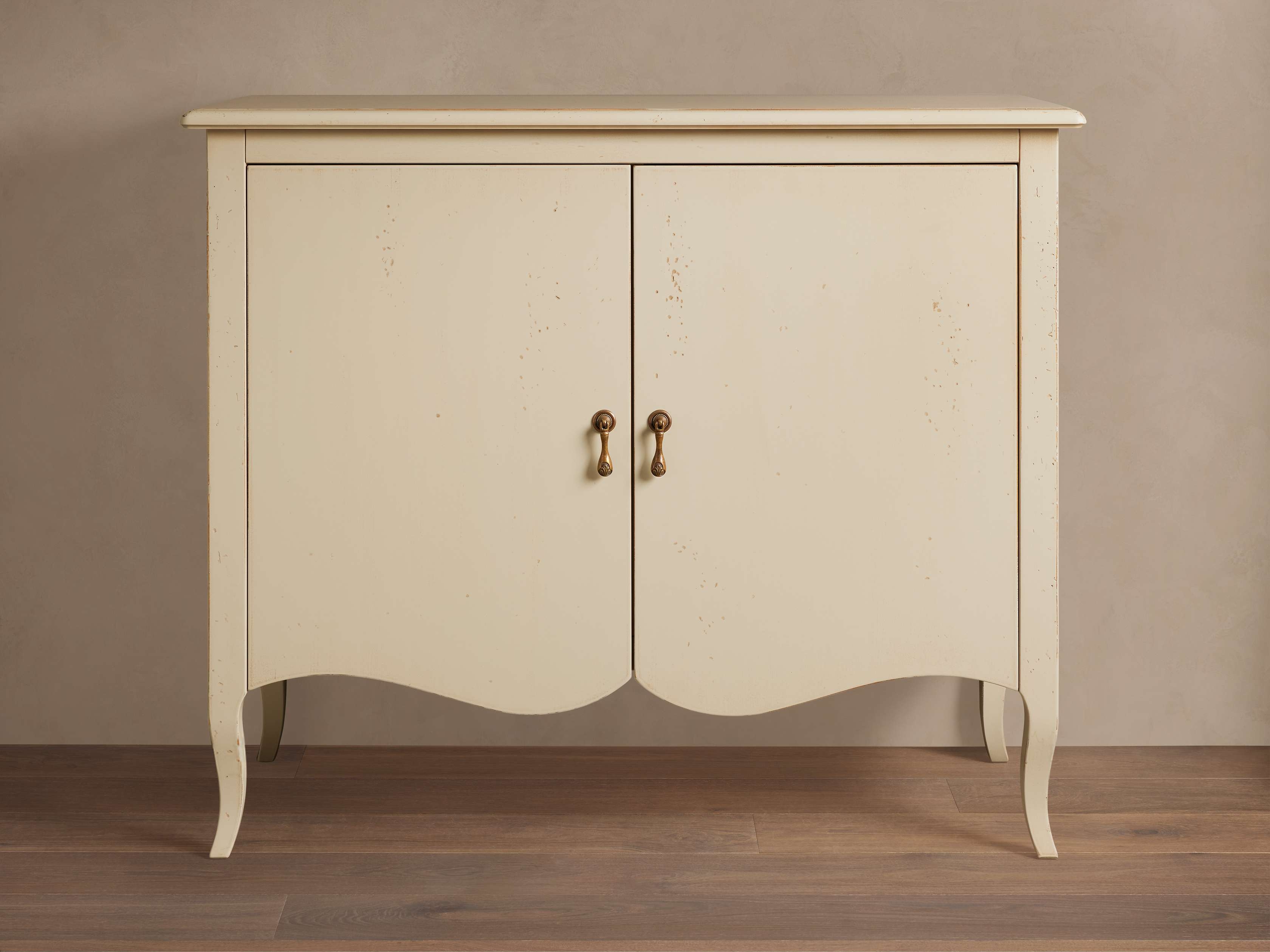 Varzi Cabinet in Wood White  Porcelain - Image 0