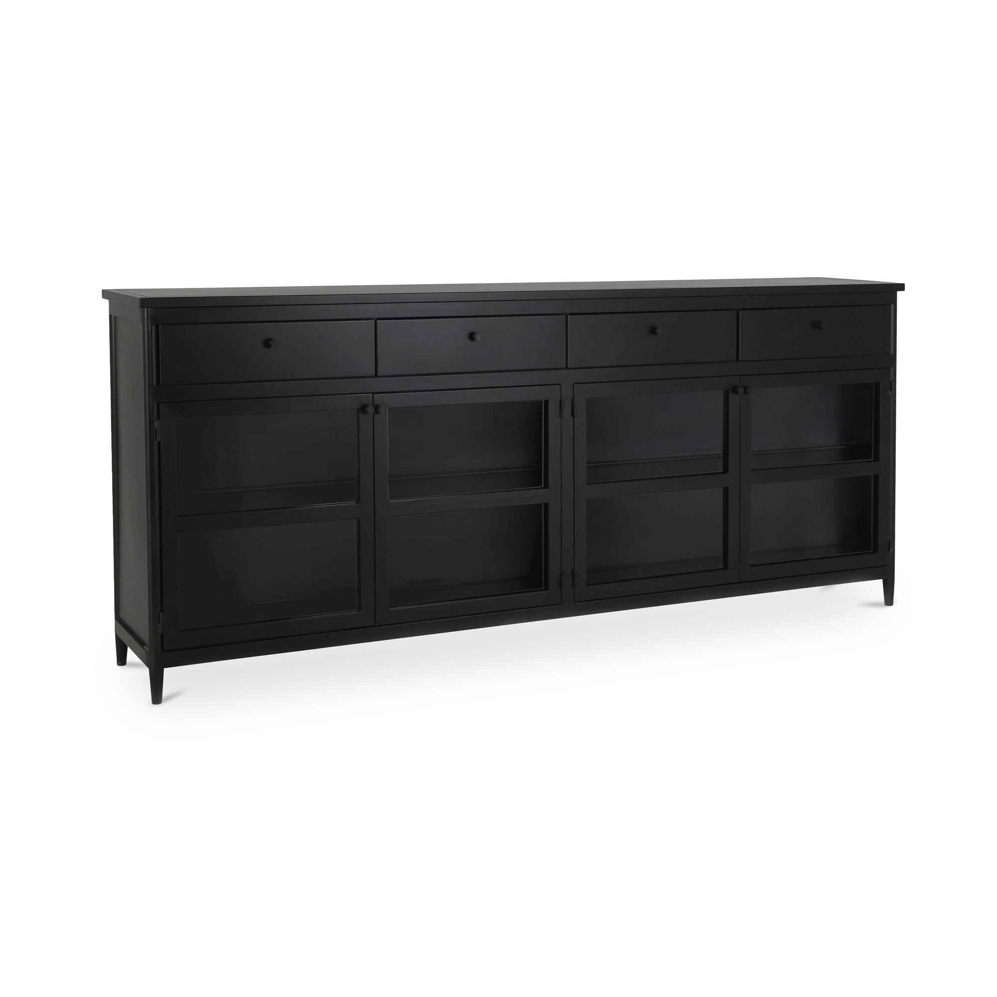 Henry Metal Sideboard Black - Image 1