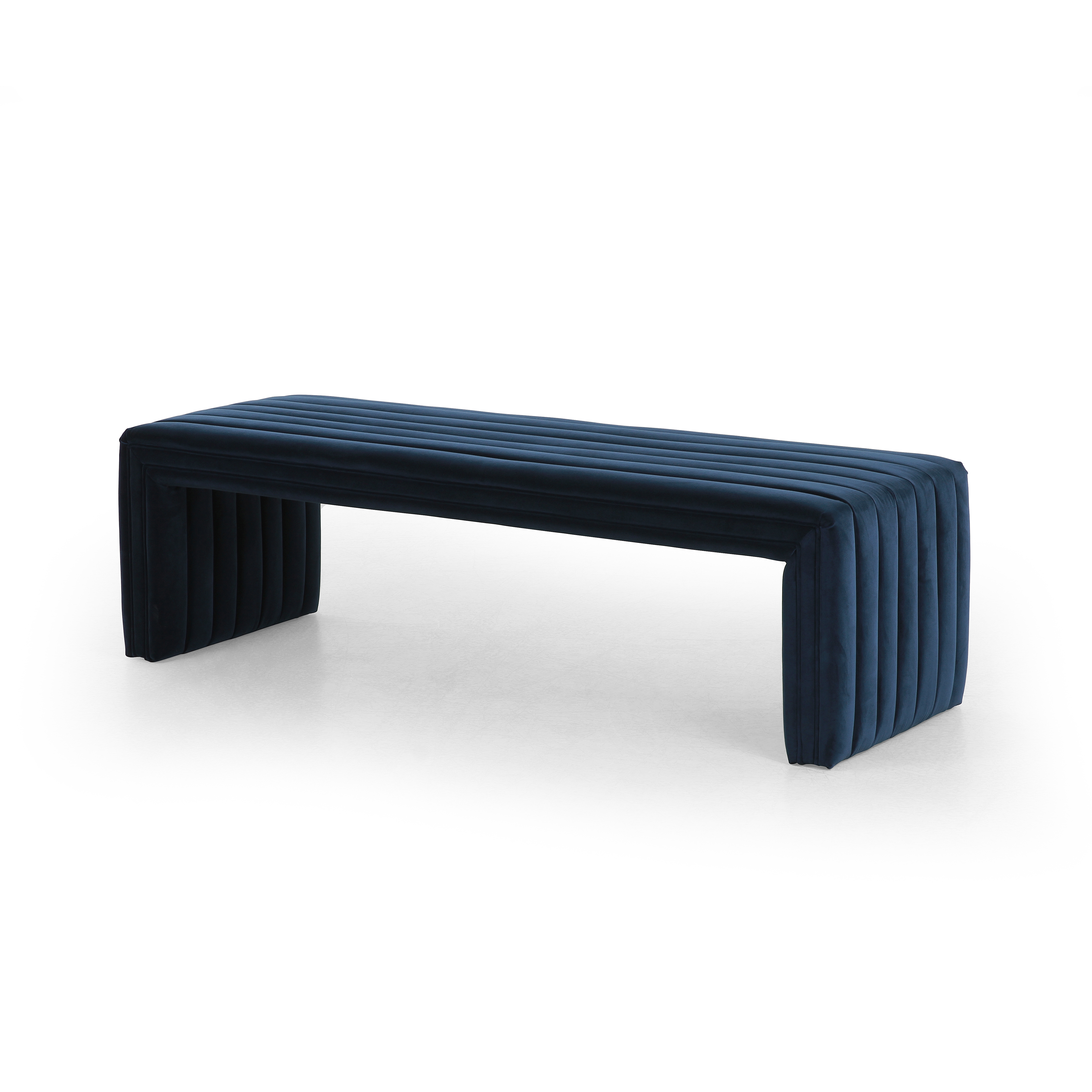 Augustine Bench - Sapphire Navy - Image 0