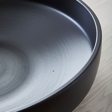 Pure White Ceramic Centerpiece Bowl, Set of Two - Image 2