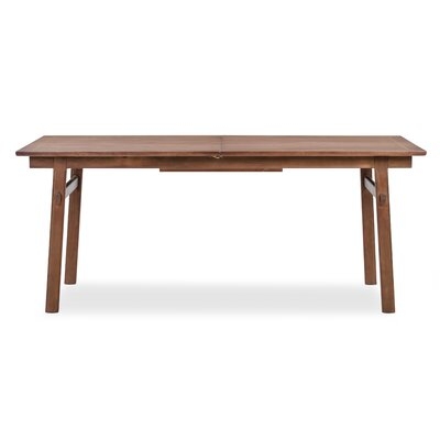 Funchess Extendable Solid Wood Dining Table - Image 0