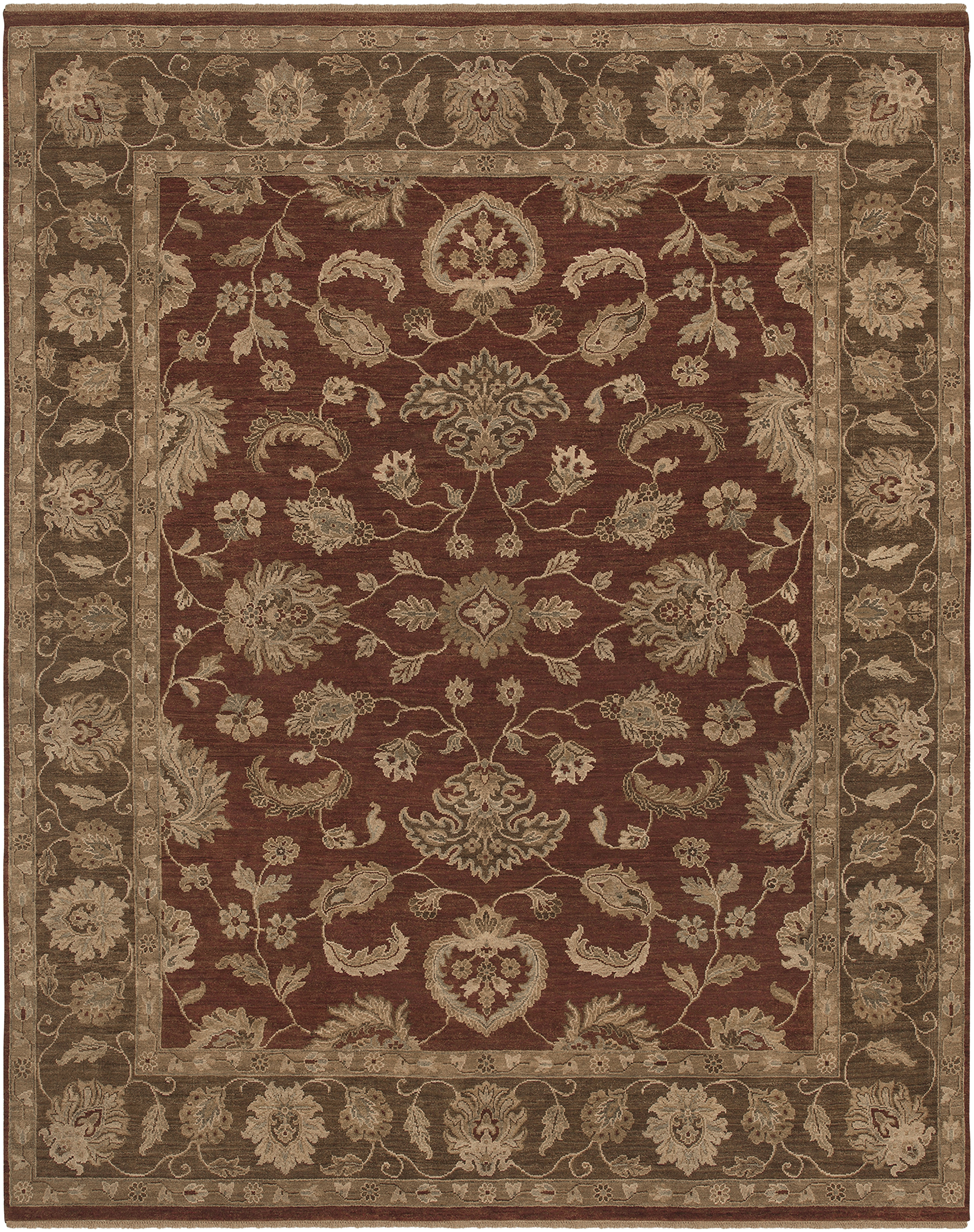 Alanya Brown Indoor 2' x 3' Handmade Rug - Image 0