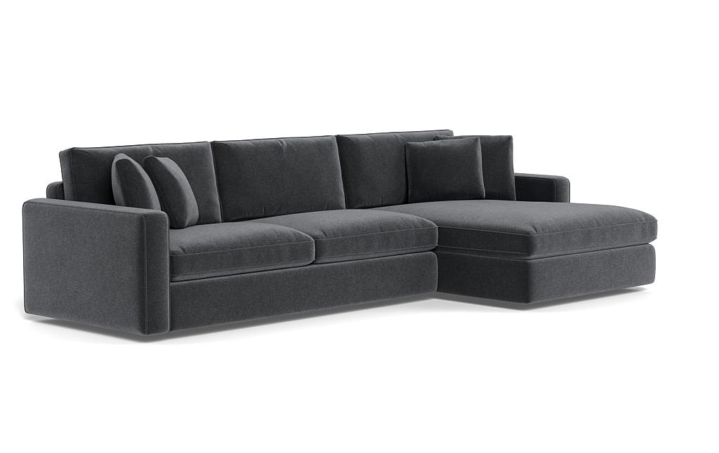 James 3-Seat Right Chaise Sectional - Image 1