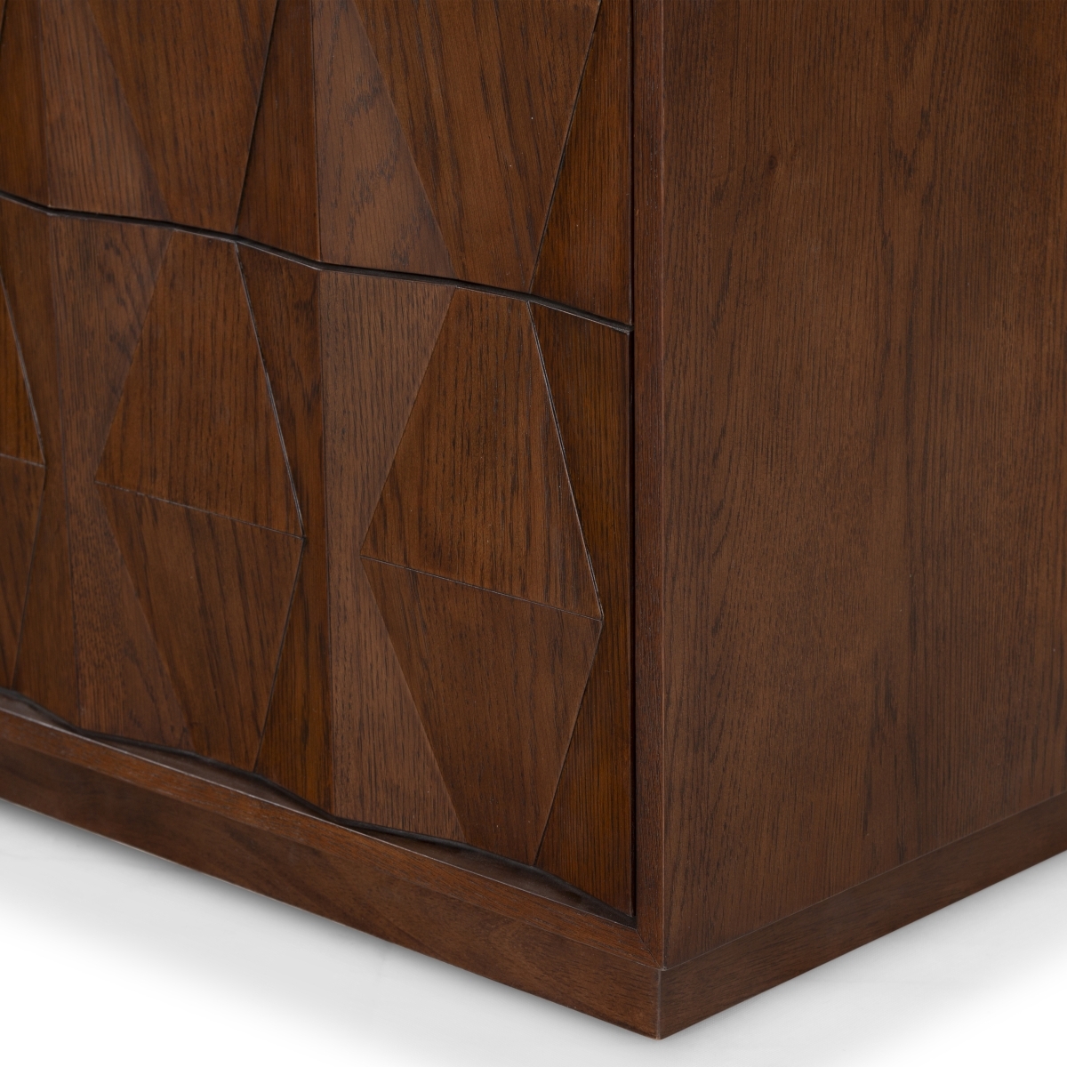 Riabelle 2 Drawer Nightstand - Walnut - Image 2