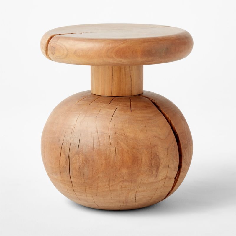 Drakes Bay Solid Acacia Accent Table - Image 7