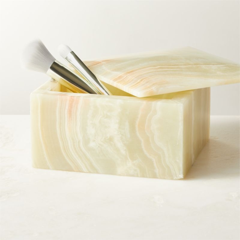 Green Onyx Marble Box - Image 1