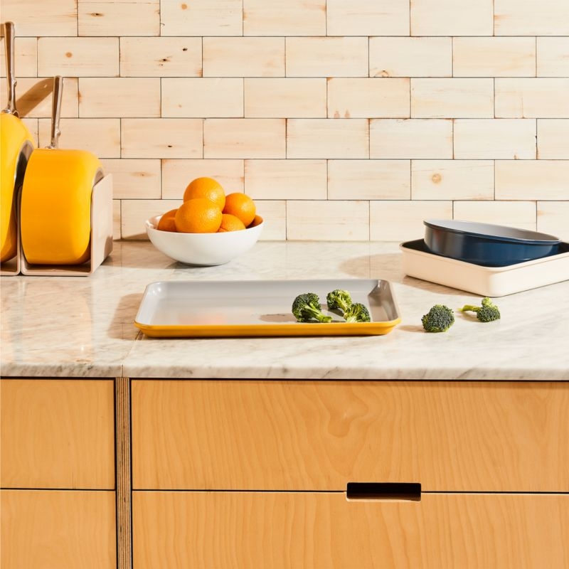 Caraway ® Marigold Ceramic Non-Stick Large Baking Sheet - Image 1