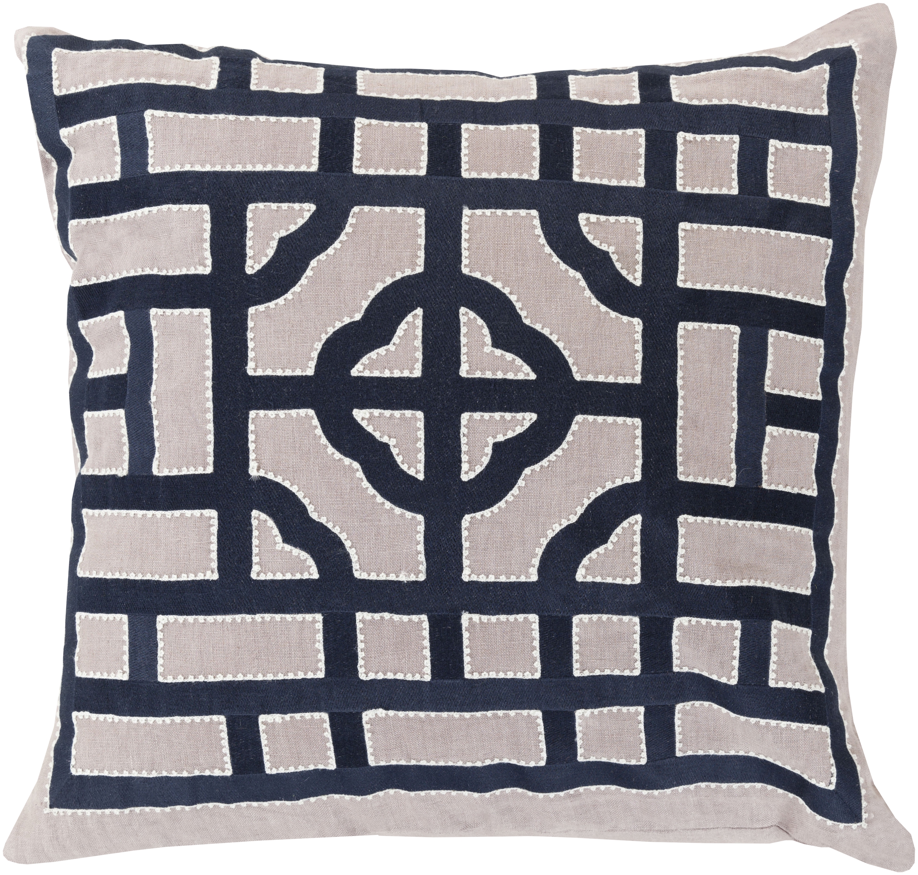 Chinese Gate LD-054 18"L x 18"W Pillow Cover - Image 0