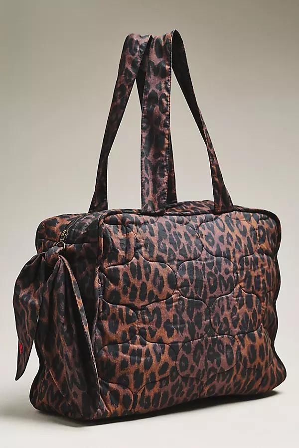 Quilted Leopard Tote - Image 0