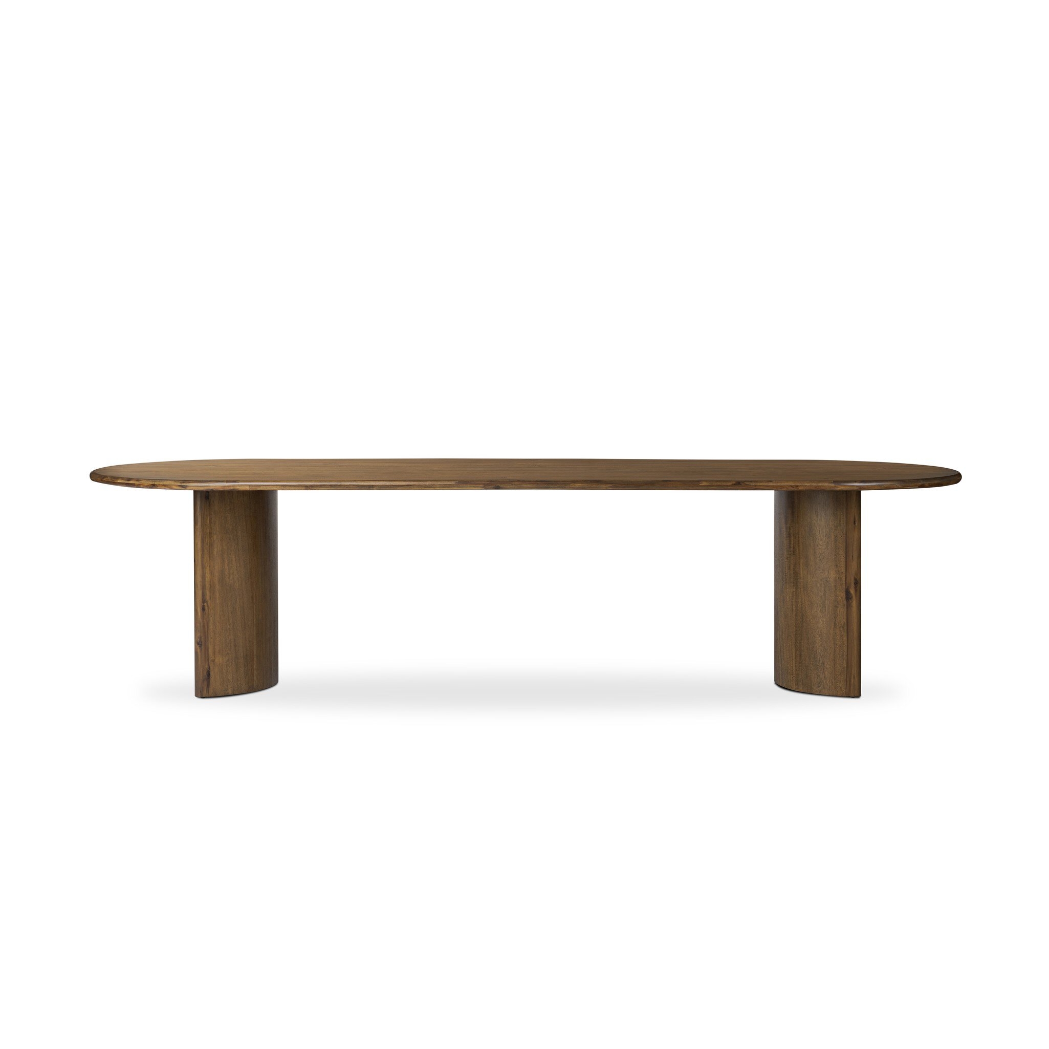 Paden Dining Table - Seasoned Brown Acacia - Image 0