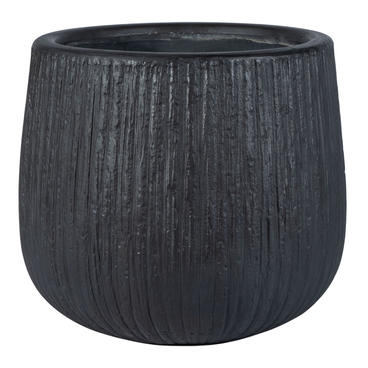 Francia Planter - Black - Safavieh - Image 0