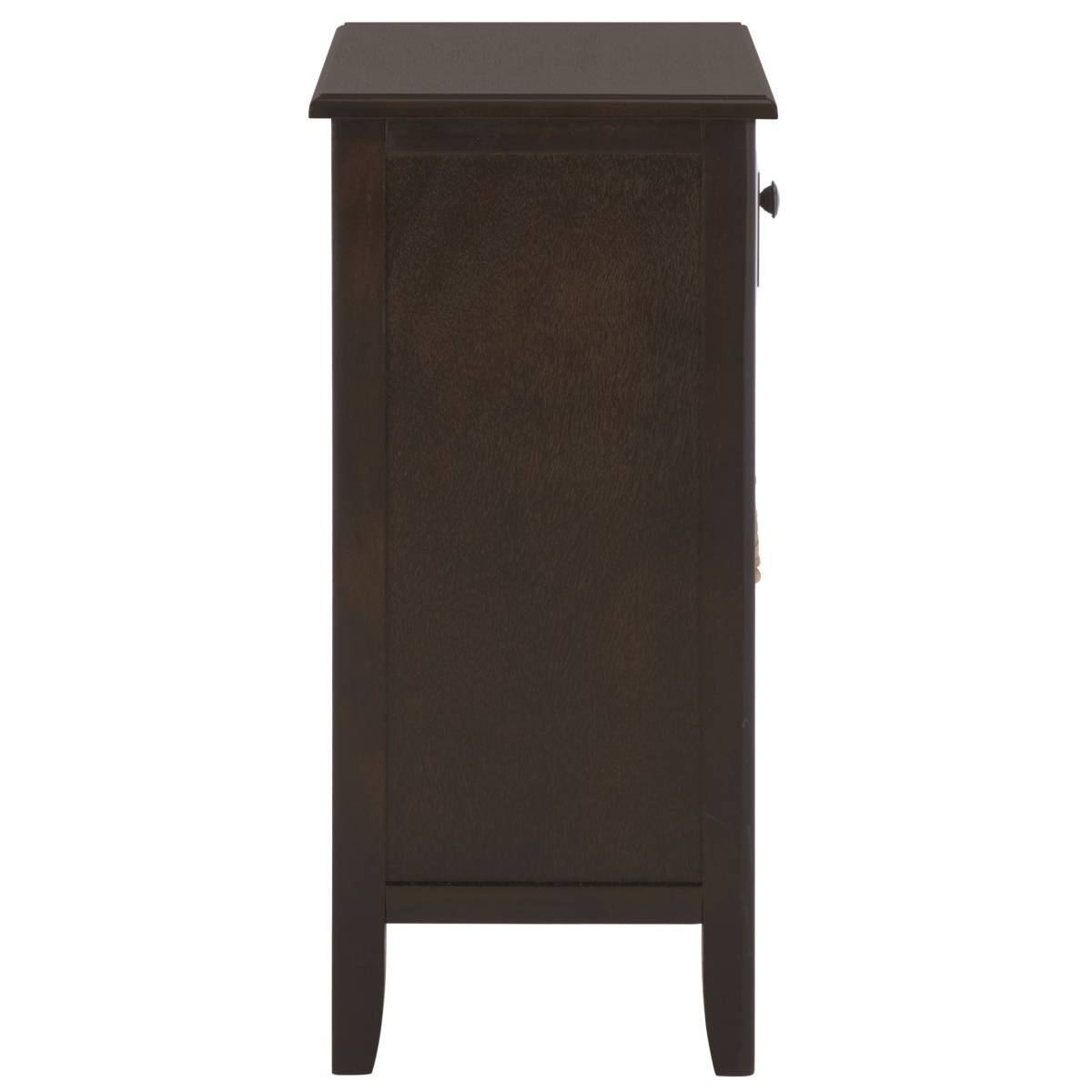 Everly Drawer Side Table - Dark Chocolate - Image 6