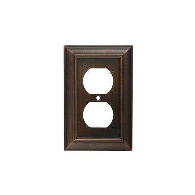 Impressions 1-Gang Duplex Outlet Wall Plate - Image 0