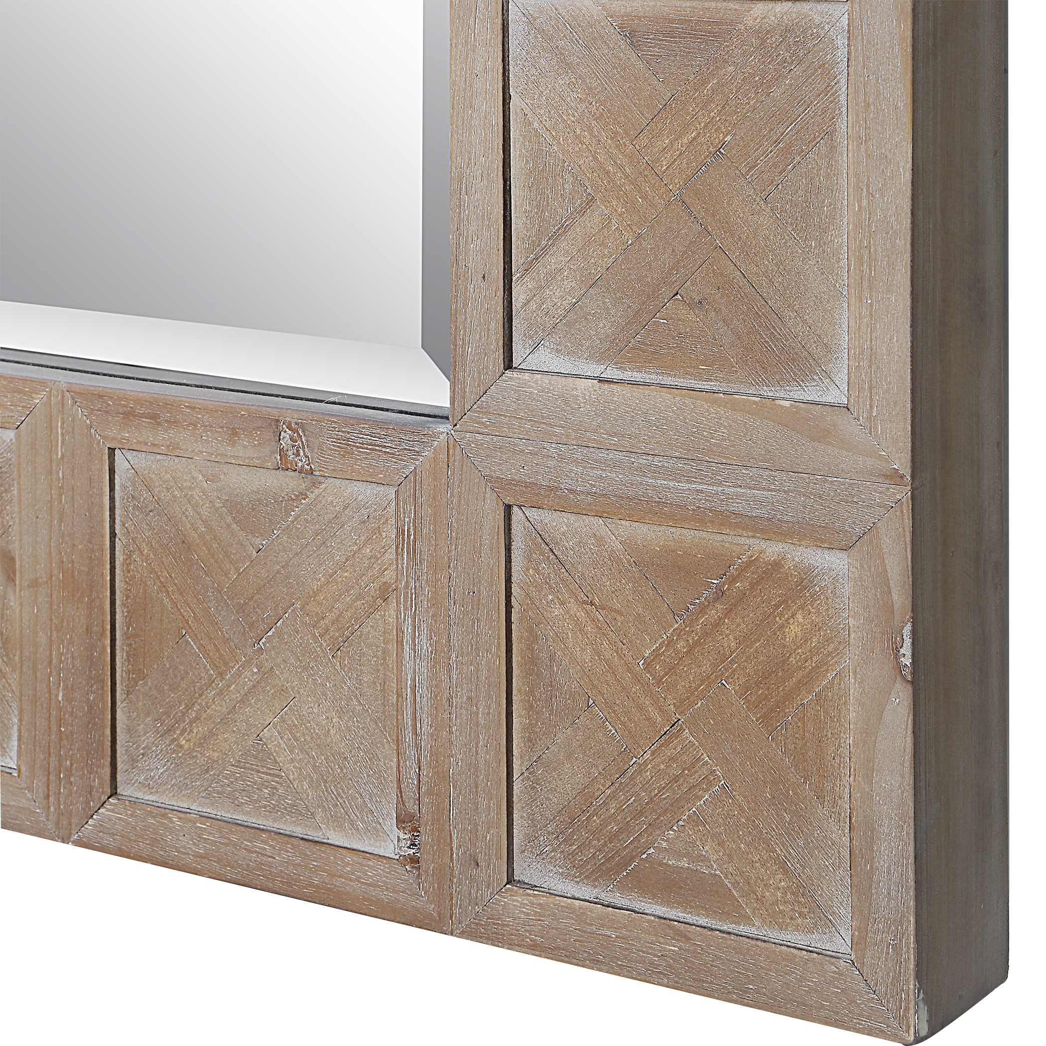 Ranahan Rustic Farmhouse Mirror - Image 4