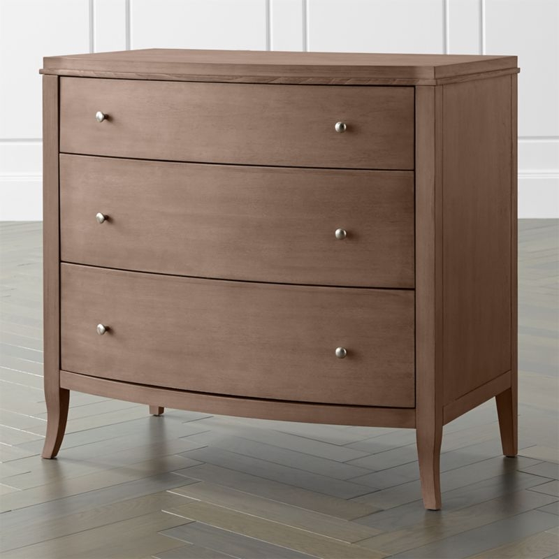 Colette Driftwood 3-Drawer Chest - Image 1