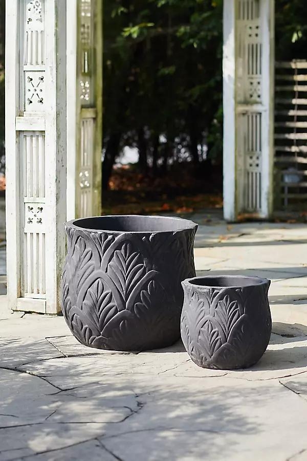 Paloma Ceramic Planter, 14" - Image 0