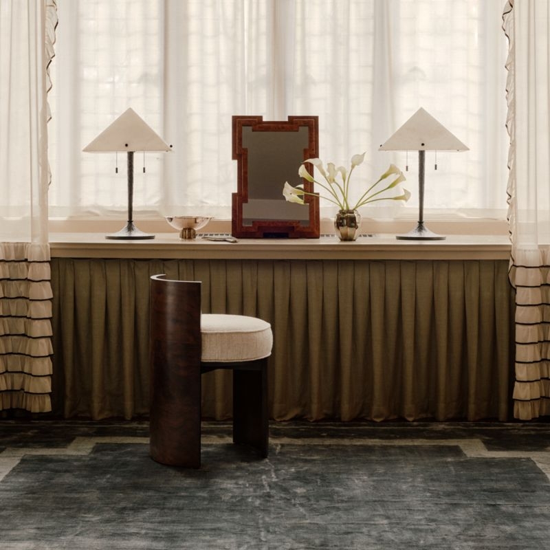 Coquette Burl Wood Accent Chair by Athena Calderone - Image 5