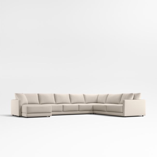 Gather Deep 4-Piece L-Shaped Sectional Sofa with Chaise Lounge - Image 0