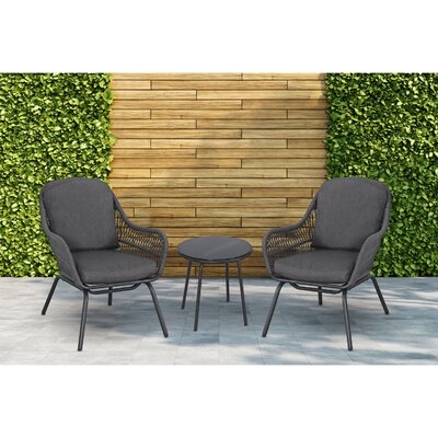 Berumen 3 Piece Seating Group with Cushions - Image 0