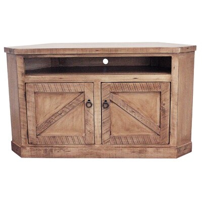 Bordeaux Solid Wood Corner TV Stand for TVs up to 58" - Image 0