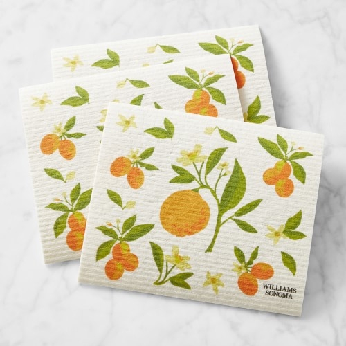 Citrus Sponge Dishcloths, Set of 3 - Image 0