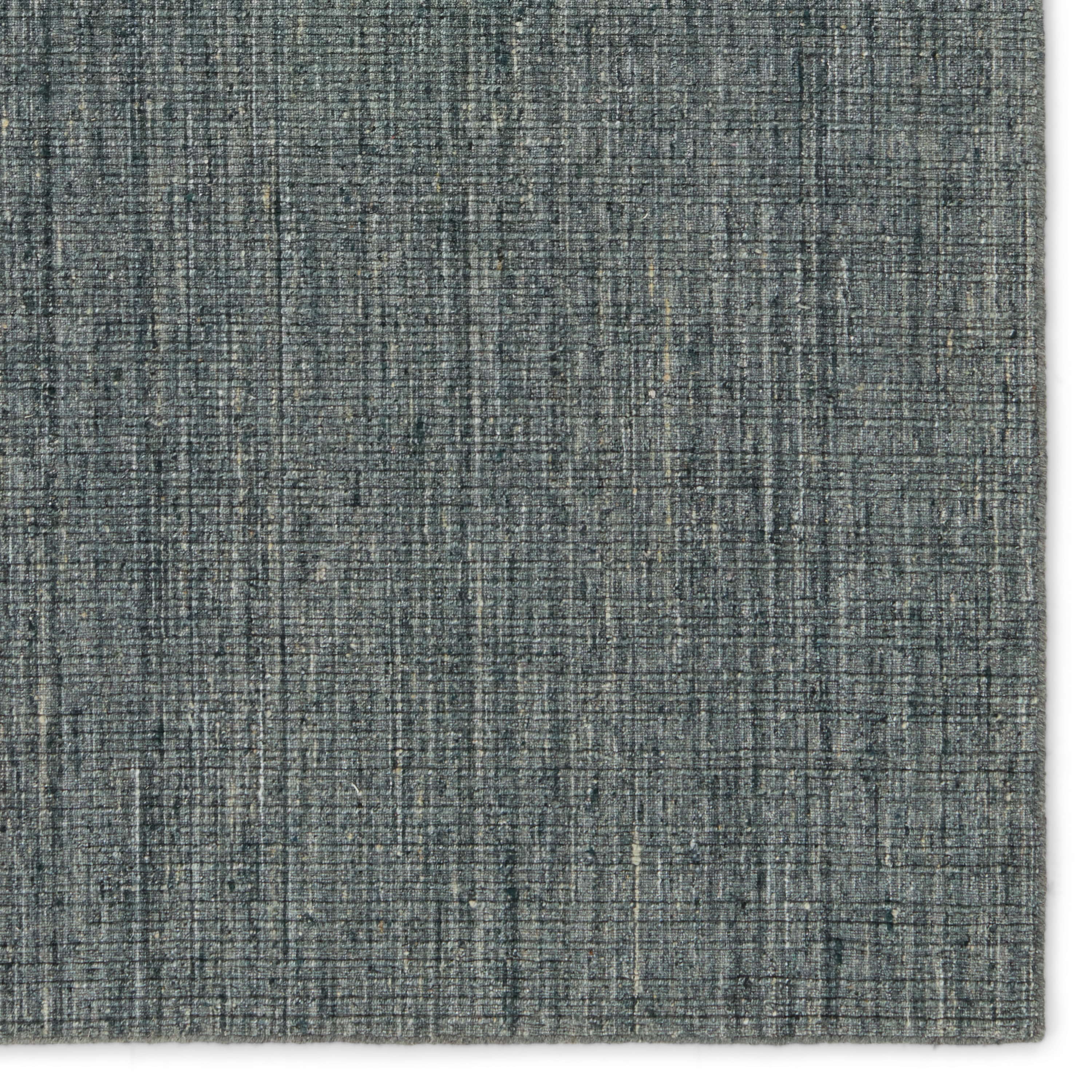 Vidalia Handmade Striped Blue/ White Area Rug (9'X12') - Image 3