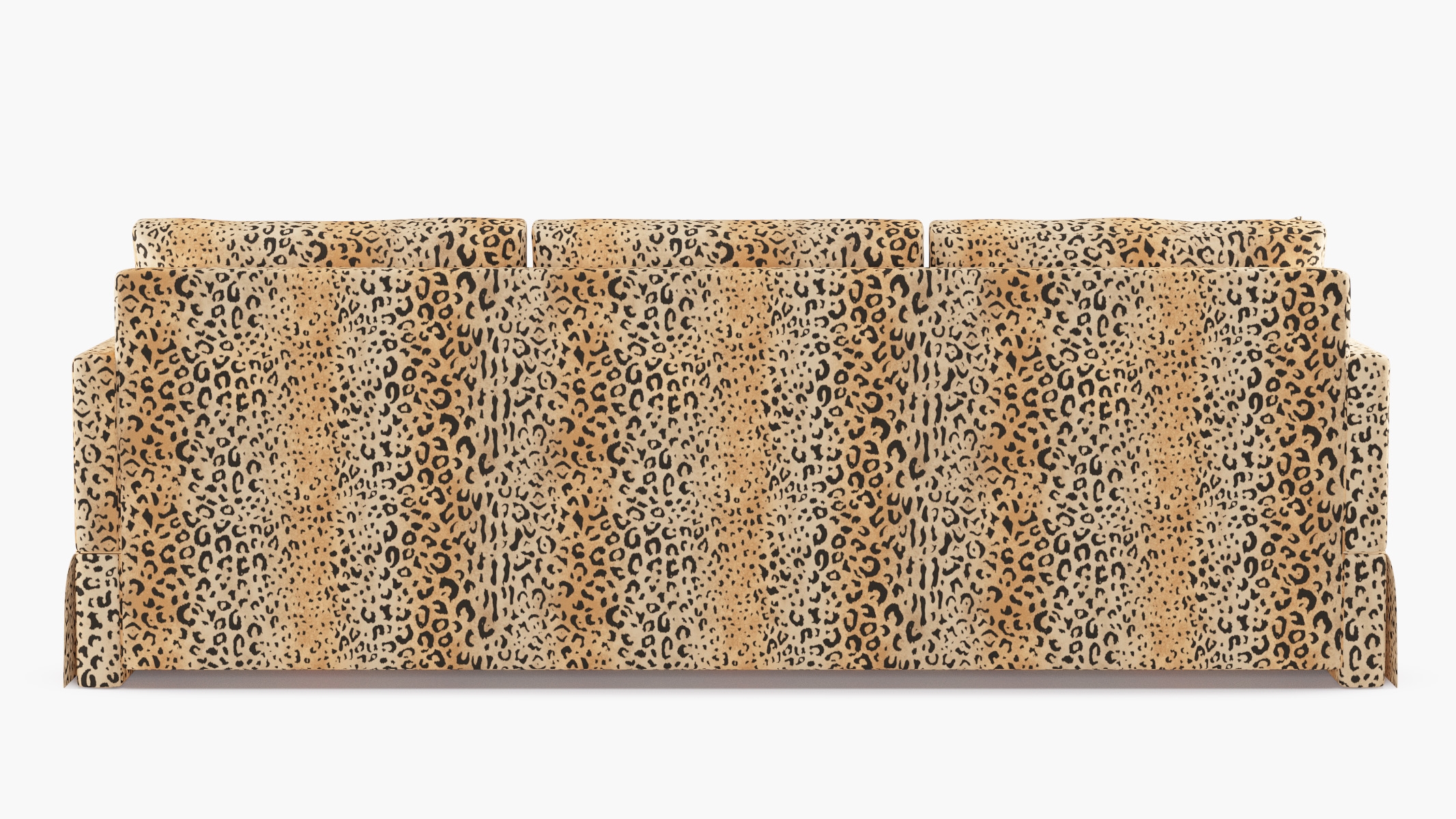 Skirted Track Arm Sofa, Leopard, Extra Deep (43") - Image 3