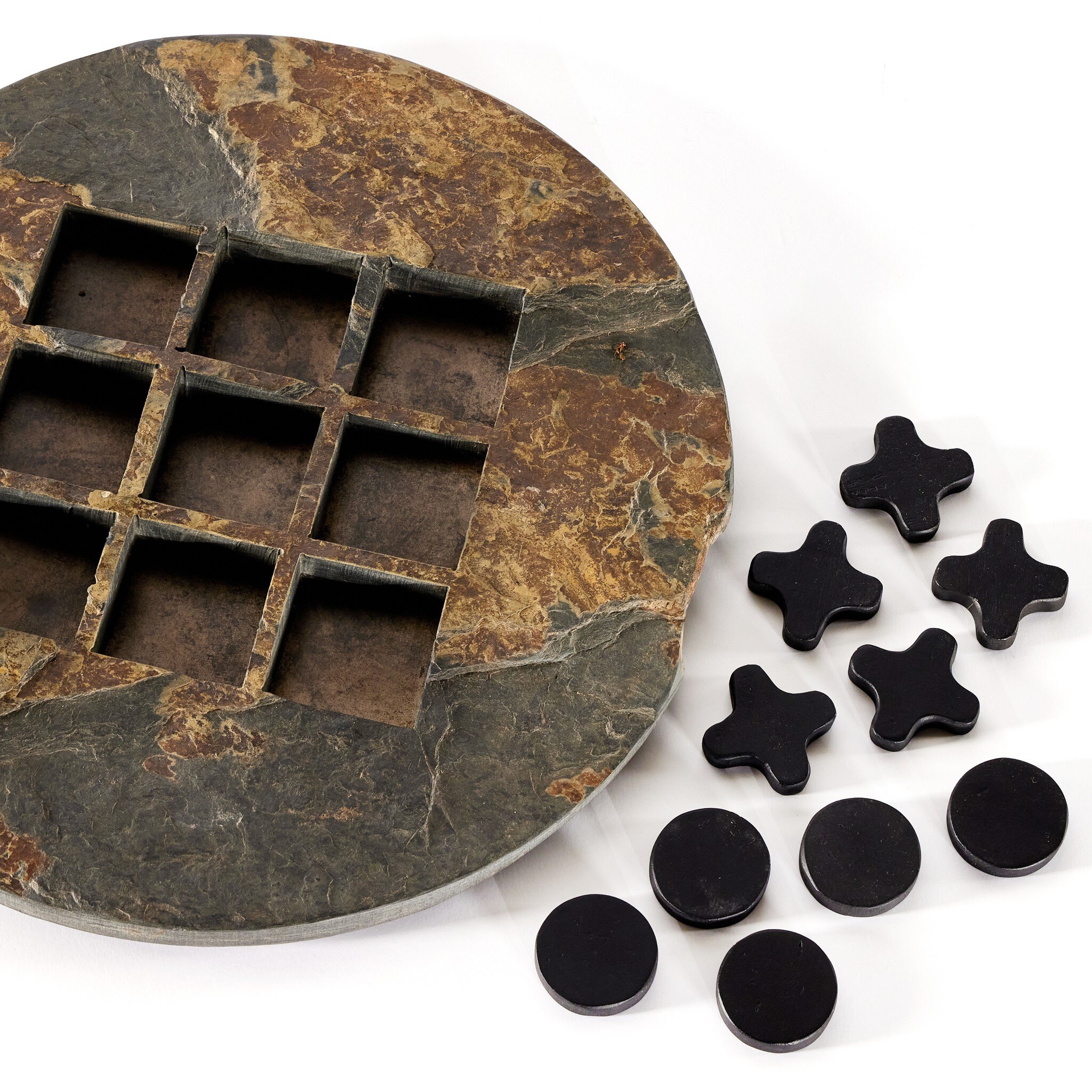Stone Tic Tac Toe - Carbonized Black - Image 6