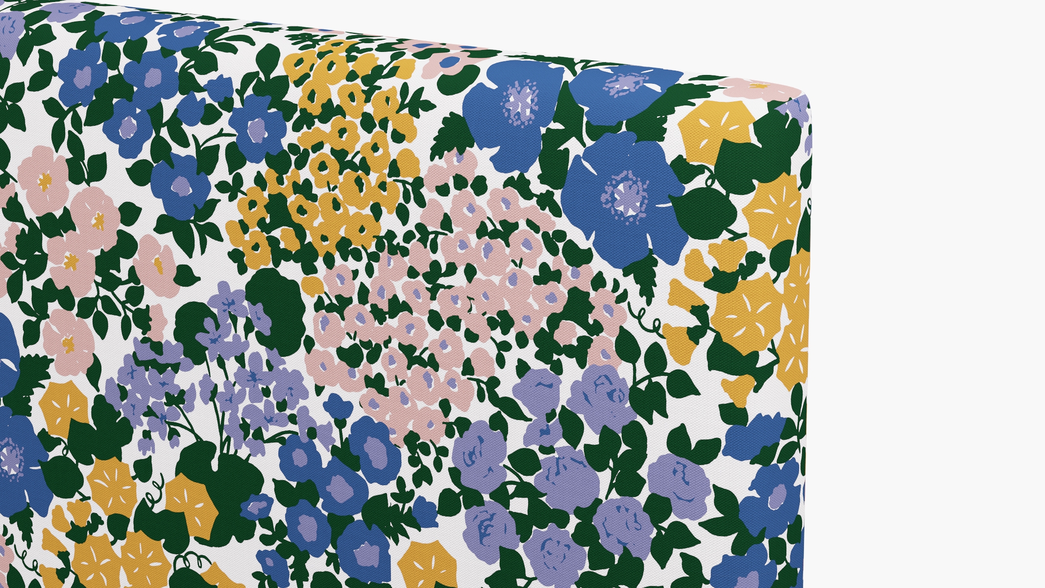 Square Back Headboard, Lavender Million Flowers, King - Image 2