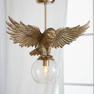 HARRY POTTER(TM) Hedwig Pendant, Brass - Image 1
