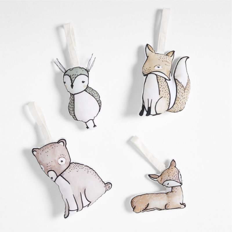 Woodland Animals Baby Activity Gym Play Mat - Image 5