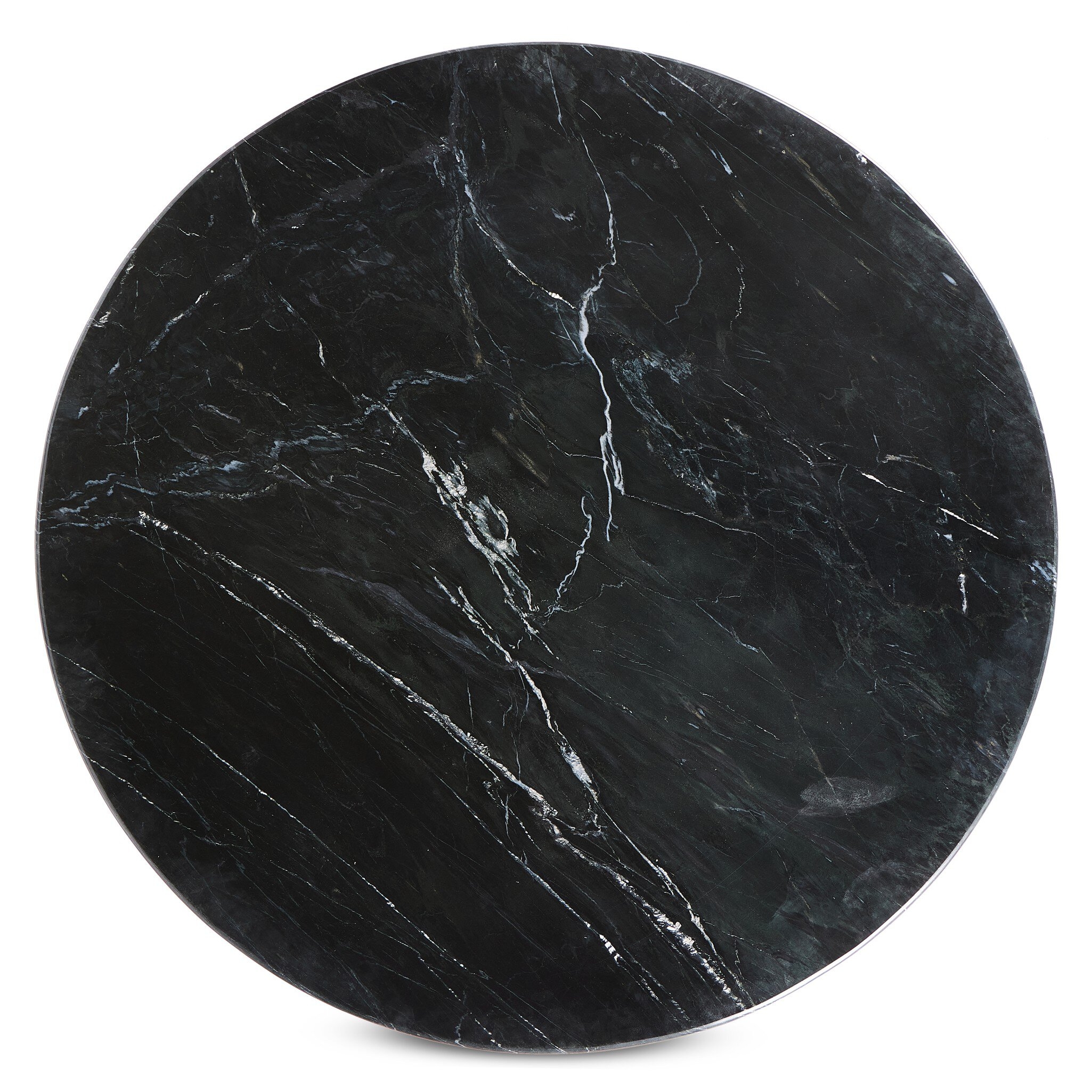 Rohan Dining Table - Black Marble - Image 4