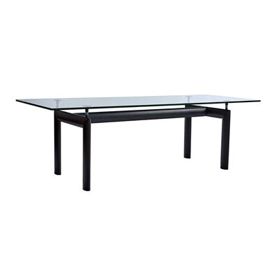 Feodor Mid-Century Modern Glass Dining Table - Image 0