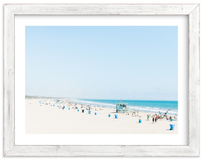Santa Monica Blues Art Print - Image 0