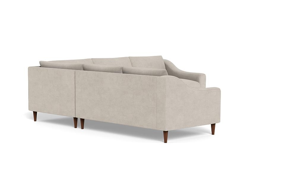 Saylor Slope Arm Corner 4-Seat Sectional Sofa - Image 1