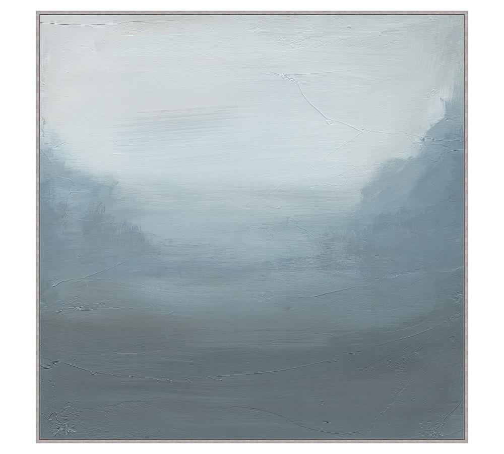 Coastline Mist Framed Canvas Print #3, 51" x 51" - Image 0