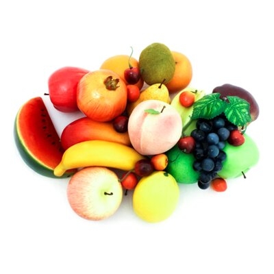Marlana 32 Piece Decorative Artificial Fruit Sculpture Set - Image 0