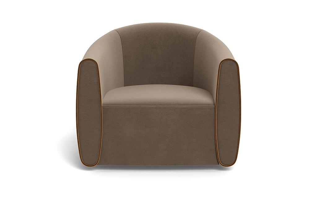 Lawson Swivel Chair with Contrast Piping - Image 0