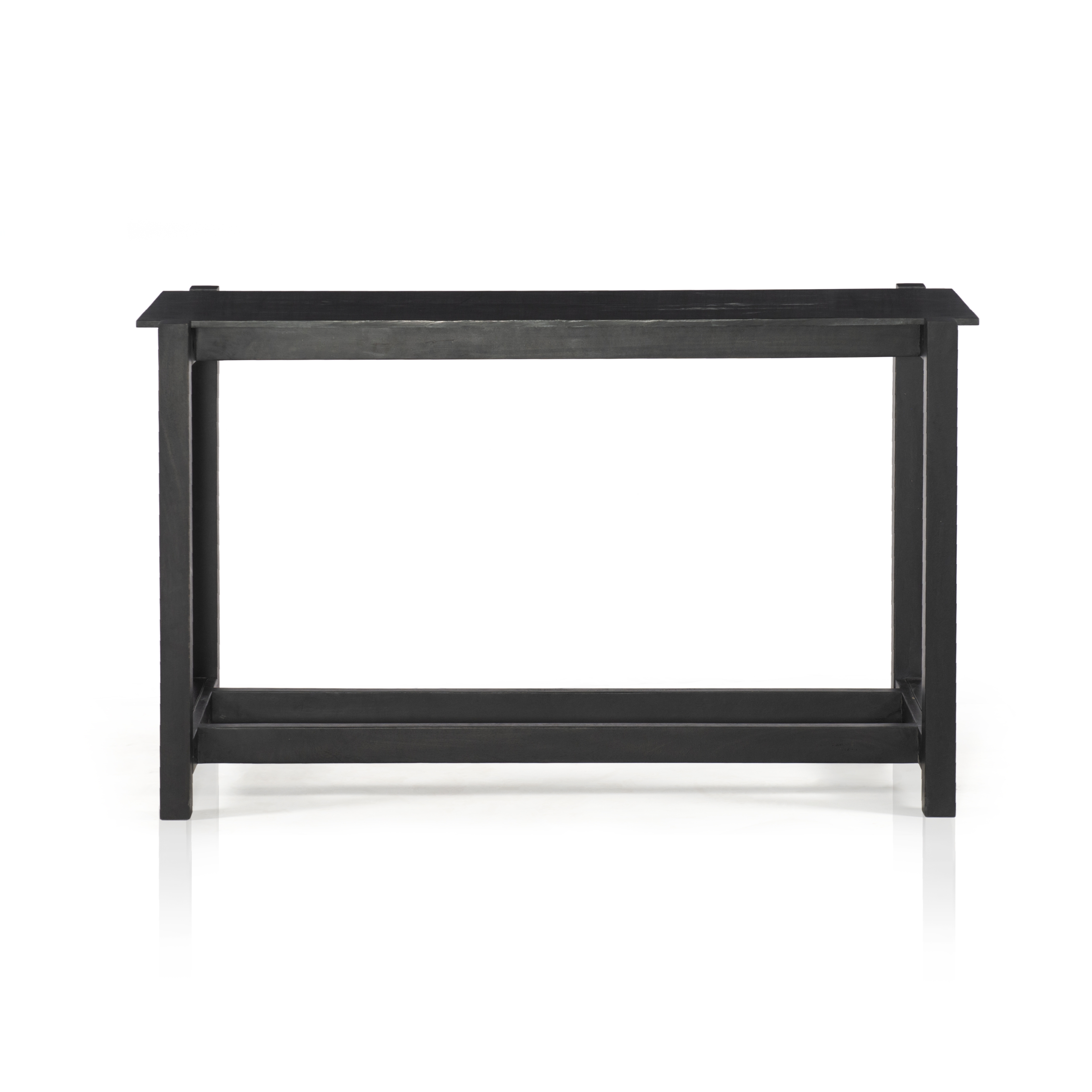Scout Bar Table-Worn Black Mango-Counter - Image 3