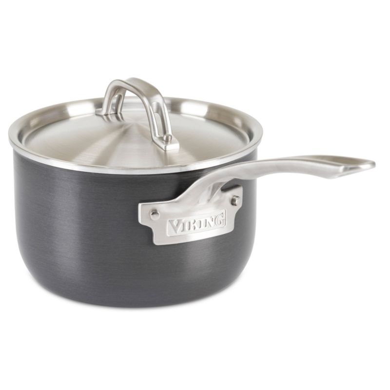 Viking ® 5-Ply Hard-Anodized 10-Piece Cookware Set with Stainless Steel Interiors - Image 5